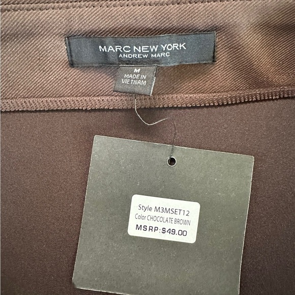 Marc New York by Andrew Marc Chocolate Brown Skirt Size Medium - Picture 11 of 14